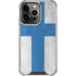 Finland Flag Distressed iPhone 16 Pro Max Clear Case